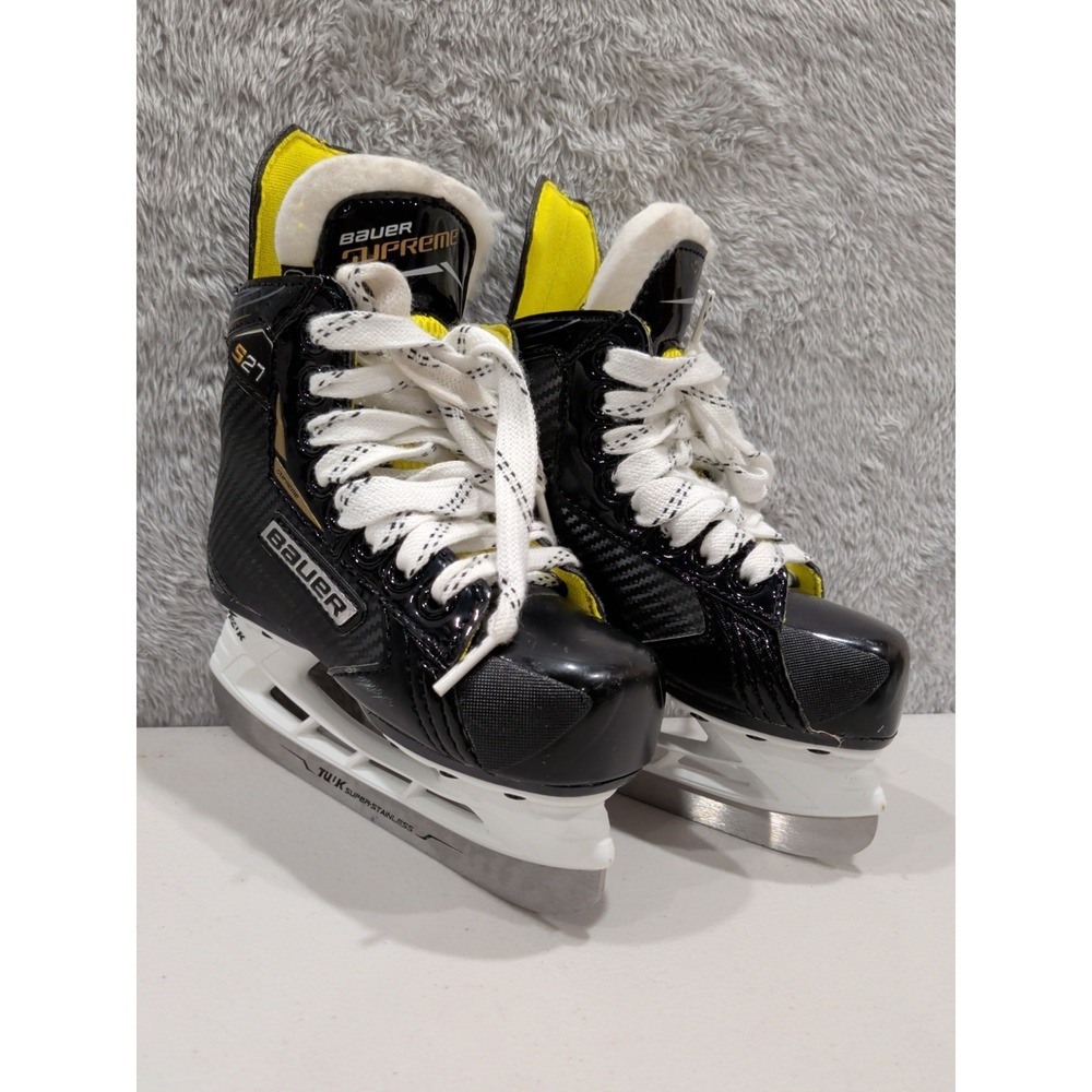 Bauer Supreme M40 Youth Ice Hockey Skates Sz Y11  (0522-0756)